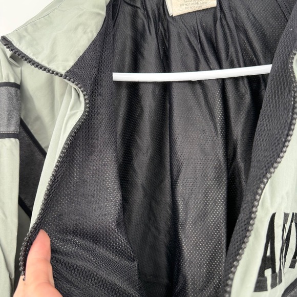 US Army Military Jacket Windbreaker Mens Small Gray Skillcraft Camo - Picture 6 of 6